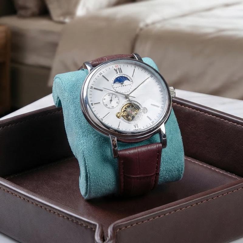 Jewelry Box Watches Bracelets - ホットセール-時計クッションウォッチボックスパッドソフトフランネルジュエリーディスプレイスタンド腕時計ディスプレイパッド時計やブレスレット用