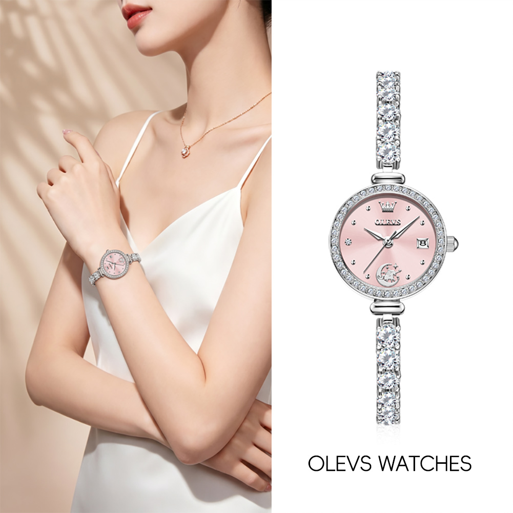 Jewelry Watches Women - OLEVS 2998 ブランドオリジナル正規品 レディース腕時計 ギフトボックス ブレスレット