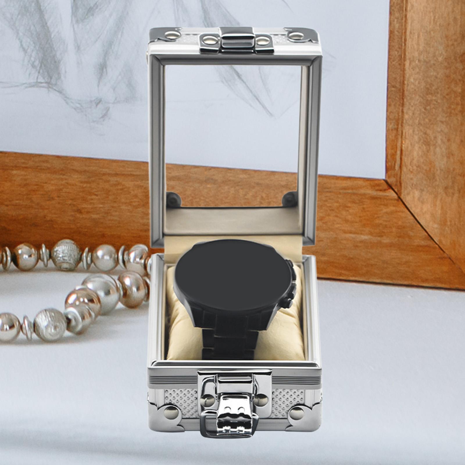 Jewelry Box Watches Bracelets - 時計ボックスオーガナイザー ジュエリーブレスレット収納 布製枕収納ケース付き