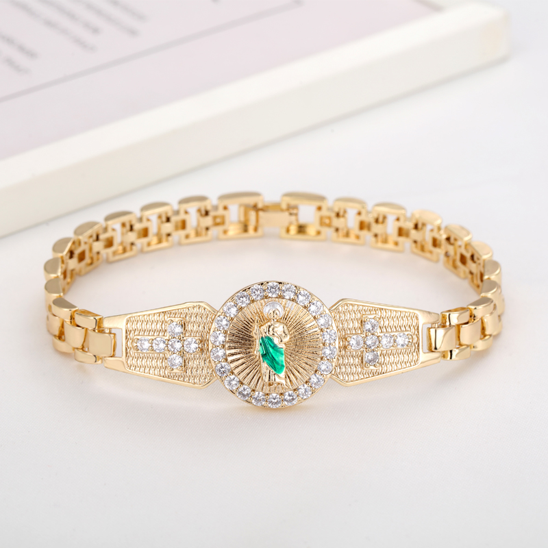 Paradise Jewelry & Watches Llc - 男性と女性のための父の日ギフトのためのパラダイスジュエリー、judasの日のギフト、新しい人気のジルコンのブレスレット、高品質、l3001