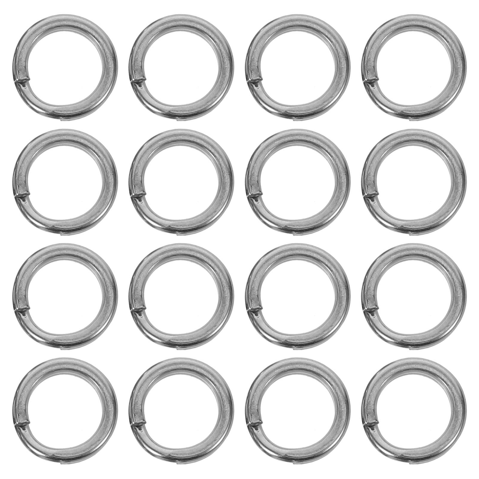 Jewelry Repair & Watches Durham Nc - 40個入り 6mm ステンレス製 オープンジャンプリング キーチェーンリング ジュエリー接続クリップ