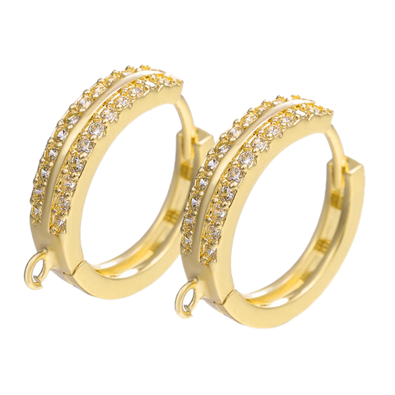 Hoop Earrings - Juya 2 4 ピース/ロット DIY 18