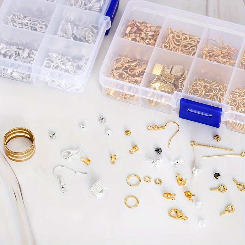 Jewelry Repair & Watches Durham Nc - 1420個入り 1箱 ジュエリーパーツセット イヤリング製作キット ロブスタークラスプ オープンジャンプリング