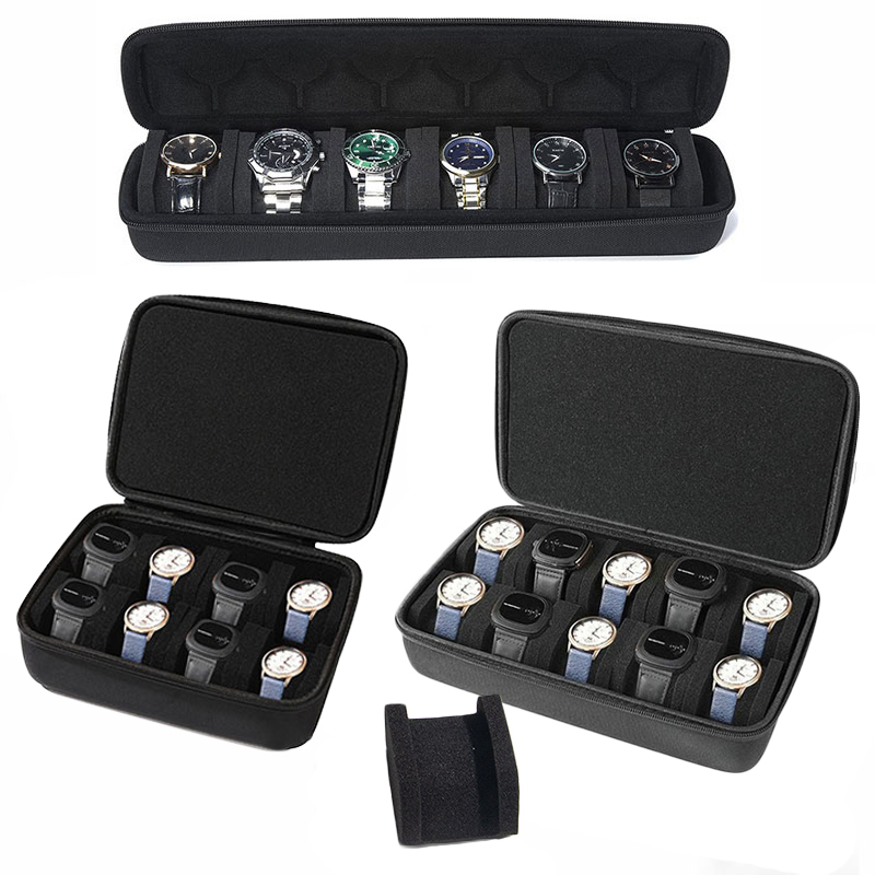 時計収納ボックス 6/10スロット 時計オーガナイザー ポー - Jewelry Box Watches Bracelets のレビューと価格