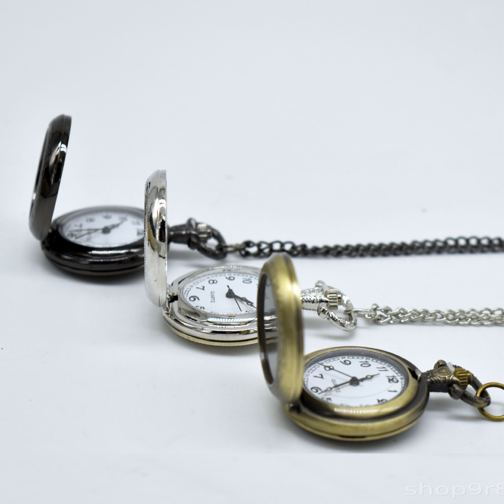 カスタムヴィンテージメタル懐中時計ペンダントネックレス クラ - Jewelry Watches Women のレビューと価格