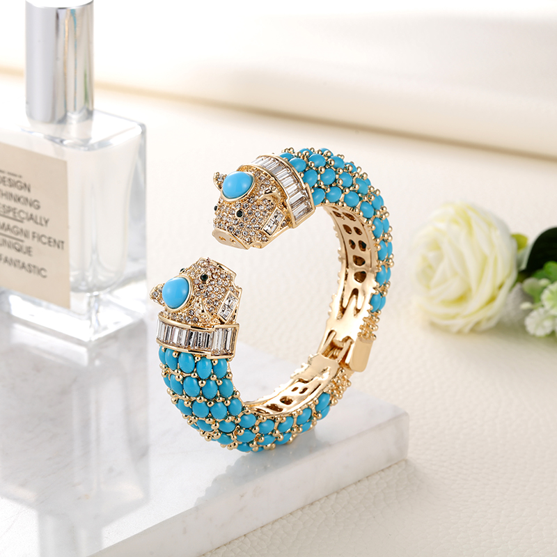 サリーのパラダイス アニマルブレスレット ゴールドメッキ バ - Paradise Jewelry & Watches Llc のレビューと価格