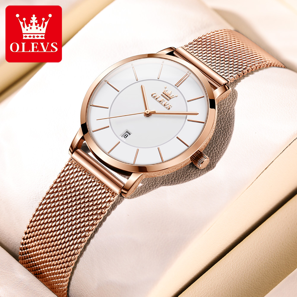 OLEVS レディース腕時計 5869 エレガントでおしゃれ - Jewelry Watches Women のレビューと価格