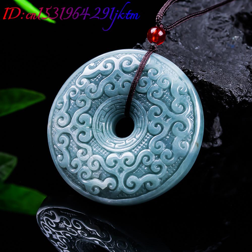 天然ビルマ翡翠フラワーペンダントネックレスヴィンテージデザイ - Jewelry & Watches Spółka Z Ograniczoną Odpowiedzialnością のレビューと価格