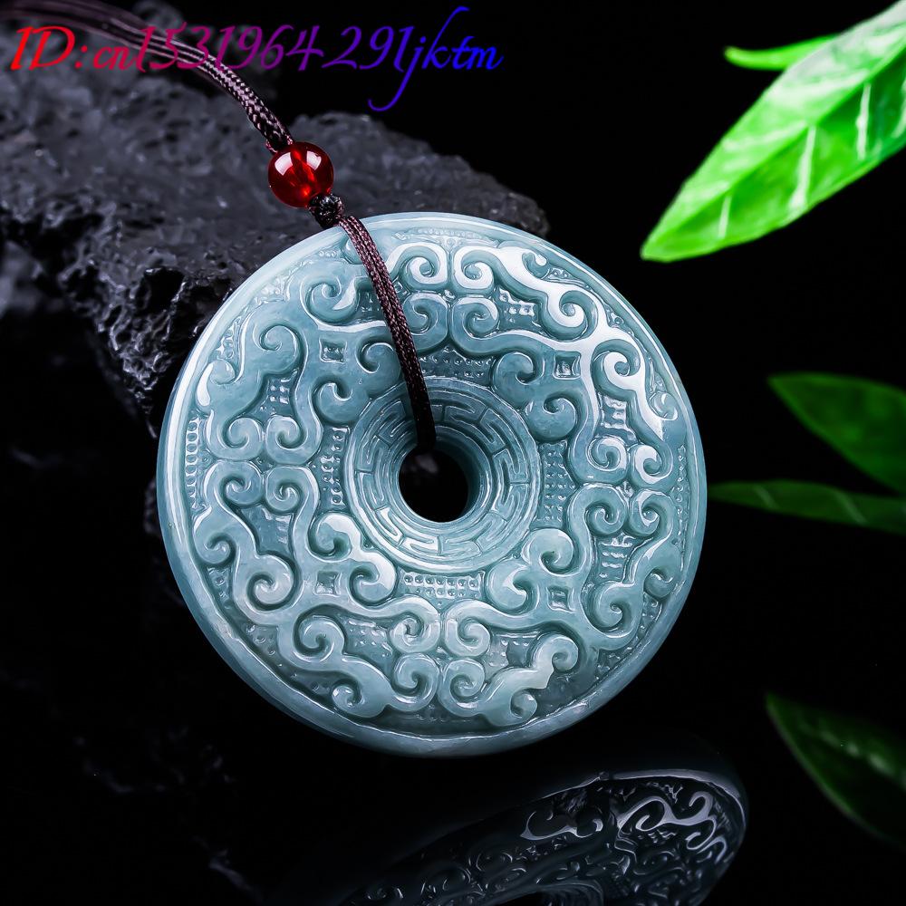 天然ビルマ翡翠フラワーペンダントネックレスヴィンテージデザイ - Jewelry & Watches Spółka Z Ograniczoną Odpowiedzialnością のレビューと価格