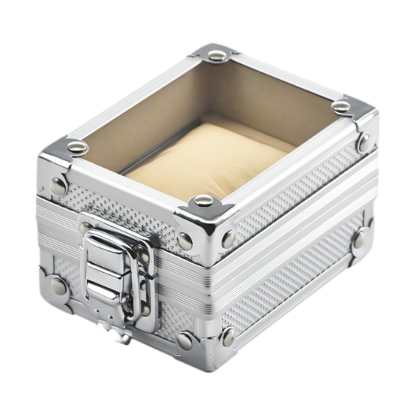 時計ボックスオーガナイザー ジュエリーブレスレット収納 布製 - Jewelry Box Watches Bracelets のレビューと価格
