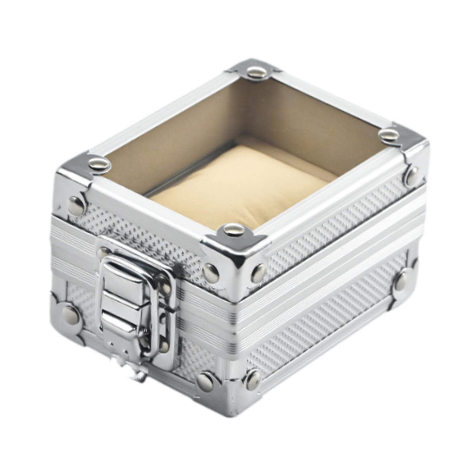 時計ボックスオーガナイザー ジュエリーブレスレット収納 布製 - Jewelry Box Watches Bracelets のレビューと価格