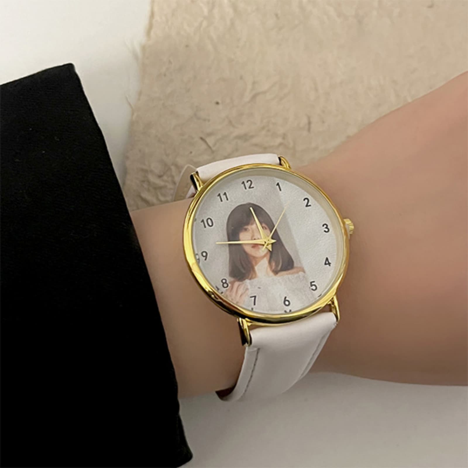 パーソナライズされた女性用腕時計 カスタム写真テキスト入り腕 - Jewelry Watches Women のレビューと価格