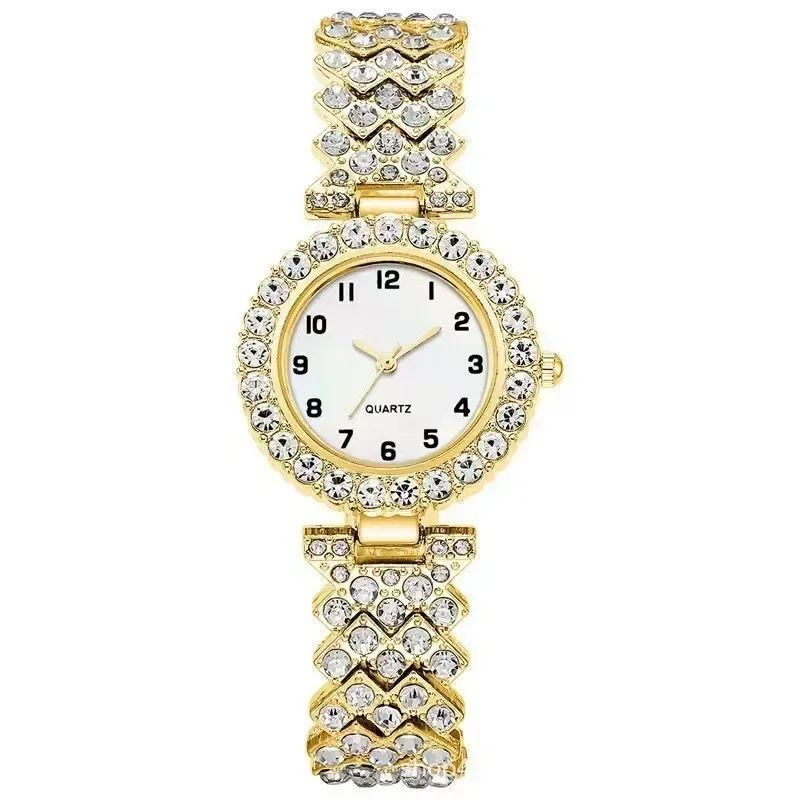 1 個/2 個高級ファッション女性腕時計セットシルバーストラ - Jewelry Watches Women のレビューと価格