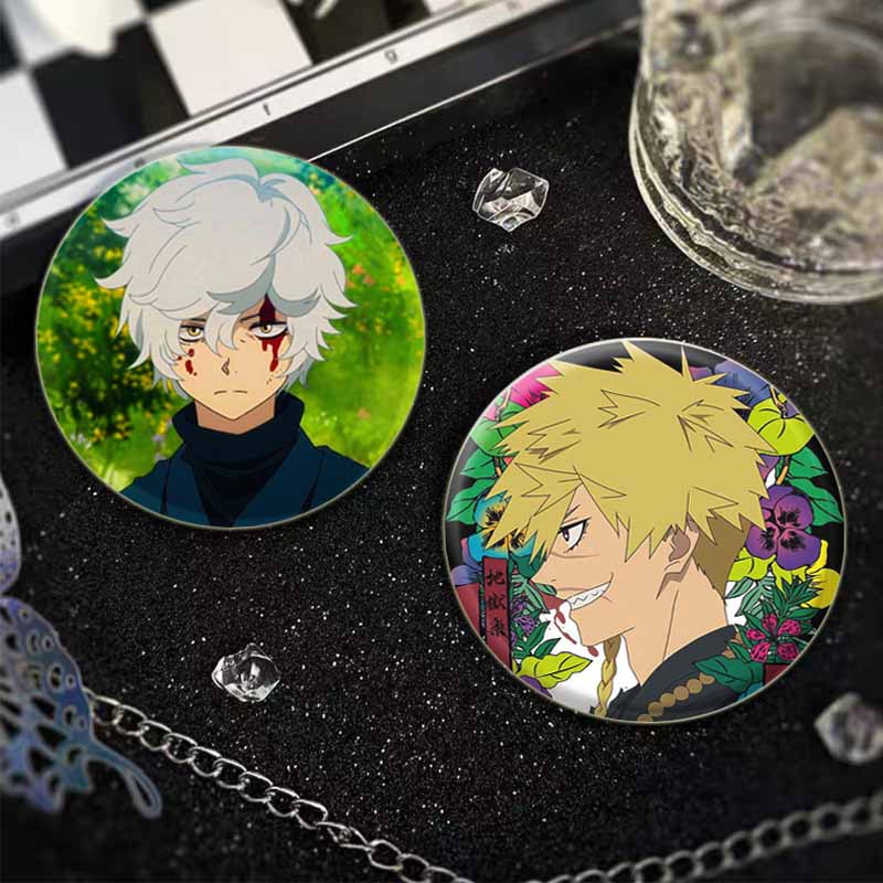 地獄の楽園ゆずりは山田衛右衛門渕アニメフィギュアバッジコミッ - Paradise Jewelry & Watches Llc のレビューと価格