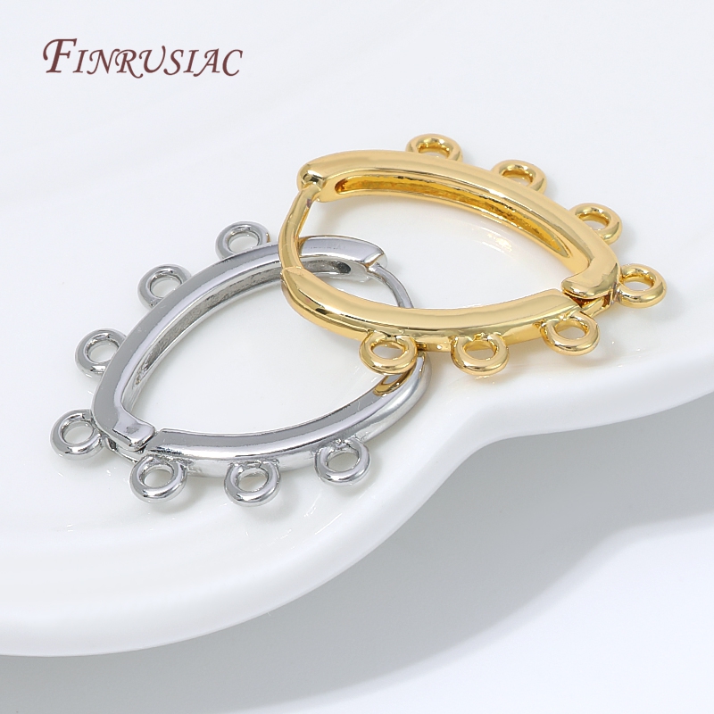 18K金メッキハギーイヤリング、マルチアウターループ、オープ - Hoop Earrings のレビューと価格
