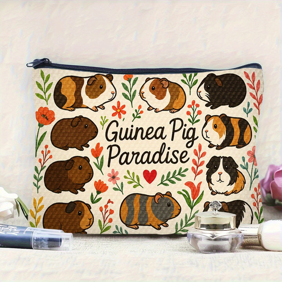 A Guinea Pig Paradise メイクアップバッ - Paradise Jewelry & Watches Llc のレビューと価格