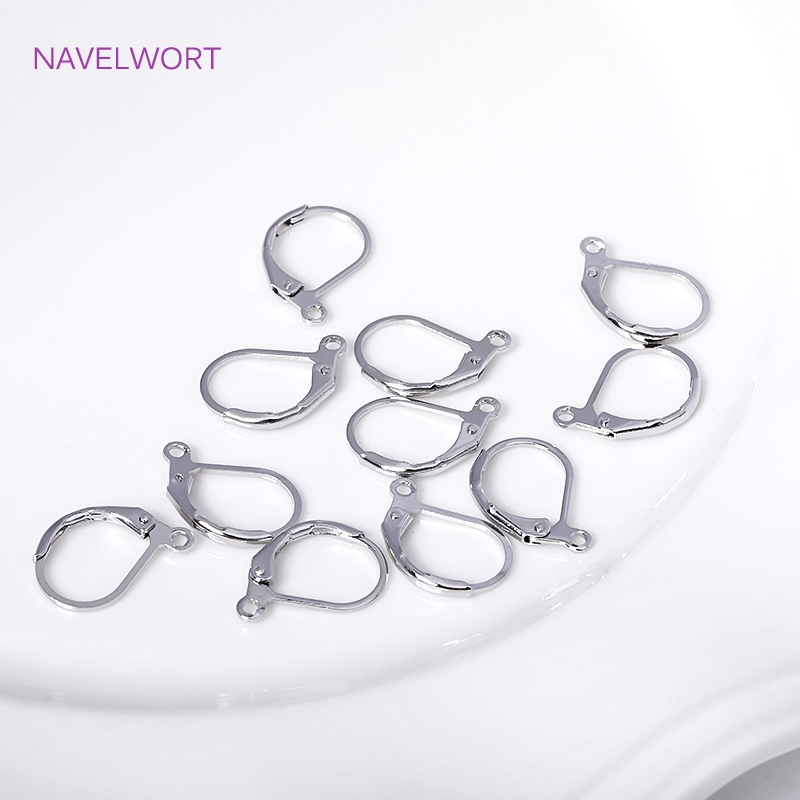 ファッションフレンチイヤリングレバーバックイヤーワイヤー 1 - Hoop Earrings のレビューと価格