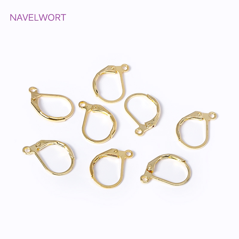 ファッションフレンチイヤリングレバーバックイヤーワイヤー 1 - Hoop Earrings のレビューと価格